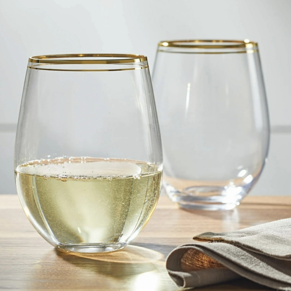 Better Homes & Gardens Stemless‎ Wine Glasses 2 pack